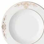 Rosenthal Versace Medusa Gala 22cm talerz do zupy w porcelanowym stylu Viadurini