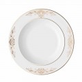 Rosenthal Versace Medusa Gala 22cm talerz do zupy w porcelanowym stylu