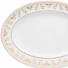 Rosenthal Versace Medusa Gala Płyta owalna 34cm z porcelany Viadurini