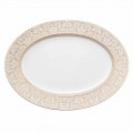 Rosenthal Versace Medusa Gala Oval 40cm danie z porcelany