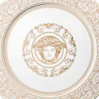 Rosenthal Versace Medusa Gala Plate 33cm z porcelany Viadurini