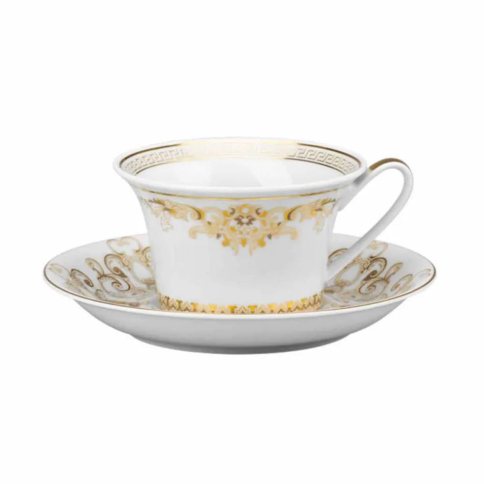 Rosenthal Versace Medusa Gala Teacup w porcelanowej obudowie Viadurini