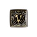 Rosenthal Versace Virtus Gala 6 płaskich kwadratowych misek 15x15 cm w porcelanie - Barok