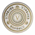 Rosenthal Versace Virtus Gala Placeholder Talerz Średnica 33 cm z Porcelany - Barok Viadurini