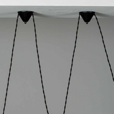 Rozeta ceramiczna do kompozycji lamp Battersea 975ST - Toscot Viadurini