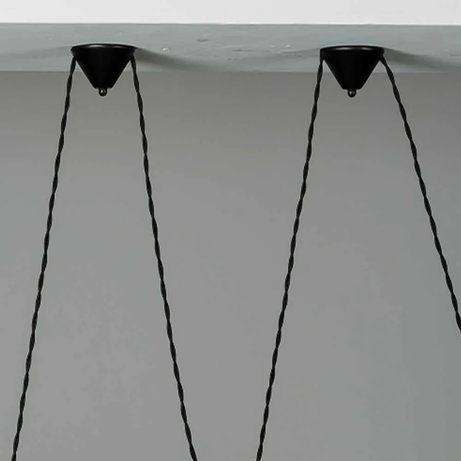 Rozeta ceramiczna do kompozycji lamp Battersea 975ST - Toscot Viadurini