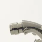 Jednootworowa mosiężna bateria bidetowa z odpływem w klasycznym stylu - Ercolina Viadurini