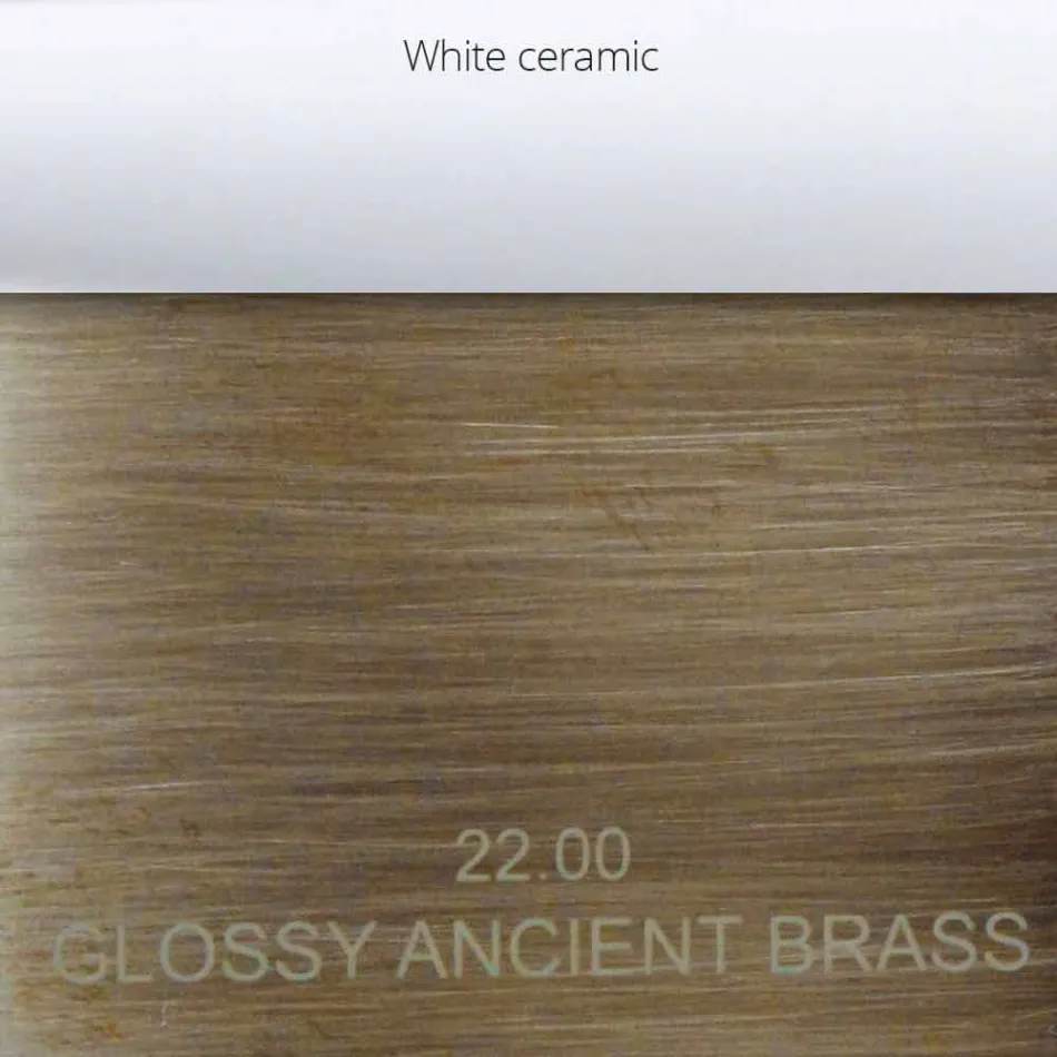 Klasyczny mosiężny kran wannowy Made in Italy - Riko Viadurini