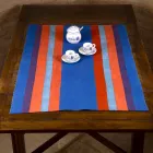 Biegacz włoskiej sztuki produkowany i ręcznie malowany unikatowym kawałkiem konopi - marki Viadurini