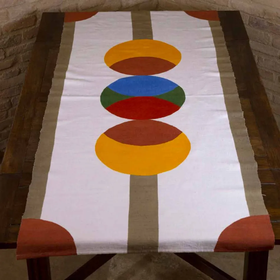 Ręcznie malowane włoskie konopie jednoczęściowe - marki Viadurini