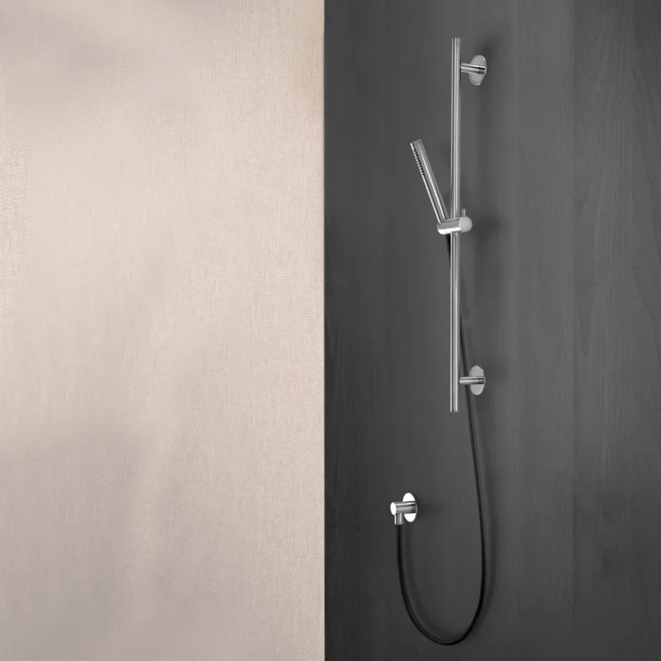 Minimalistyczny kran ze stali nierdzewnej AISI 316L i gniazdo - pazury Viadurini