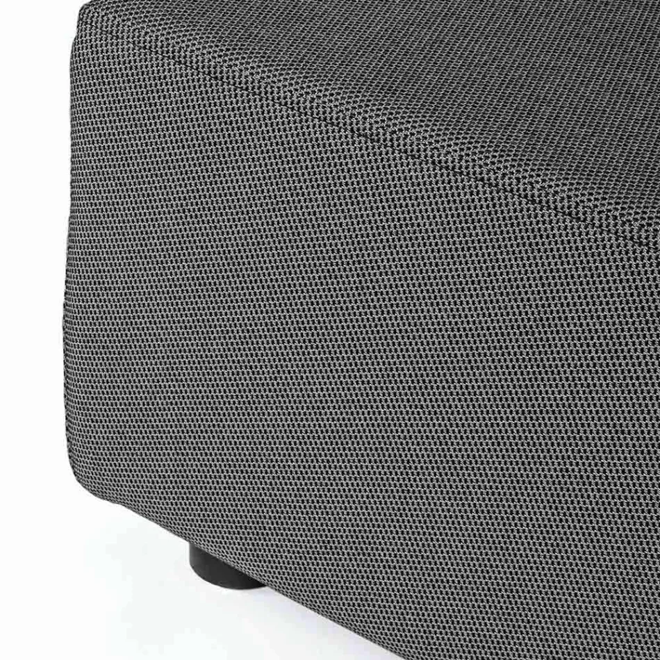 Narożny salon nowoczesny design z tkaniny Homemotion - Benito Viadurini