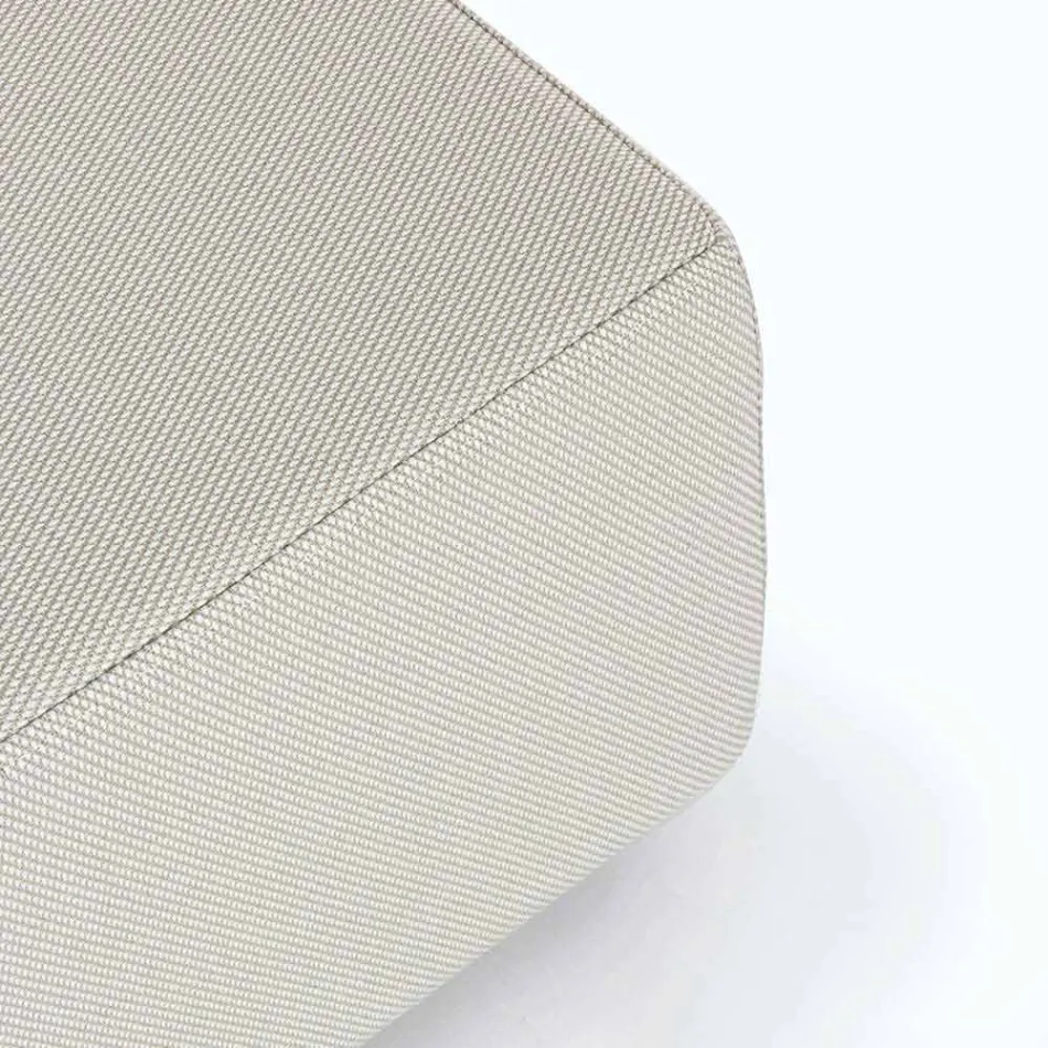 Narożny salon nowoczesny design z tkaniny Homemotion - Benito Viadurini