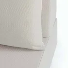 Narożny salon nowoczesny design z tkaniny Homemotion - Benito Viadurini