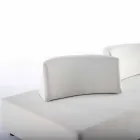 Narożny salon nowoczesny design z tkaniny Homemotion - Benito Viadurini