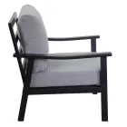 Salon z 1 sofą, 2 fotelami i 1 stolikiem kawowym - bilet Viadurini