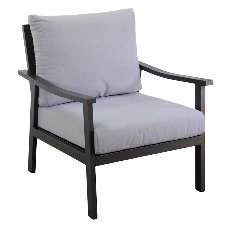 Salon z 1 sofą, 2 fotelami i 1 stolikiem kawowym - bilet Viadurini