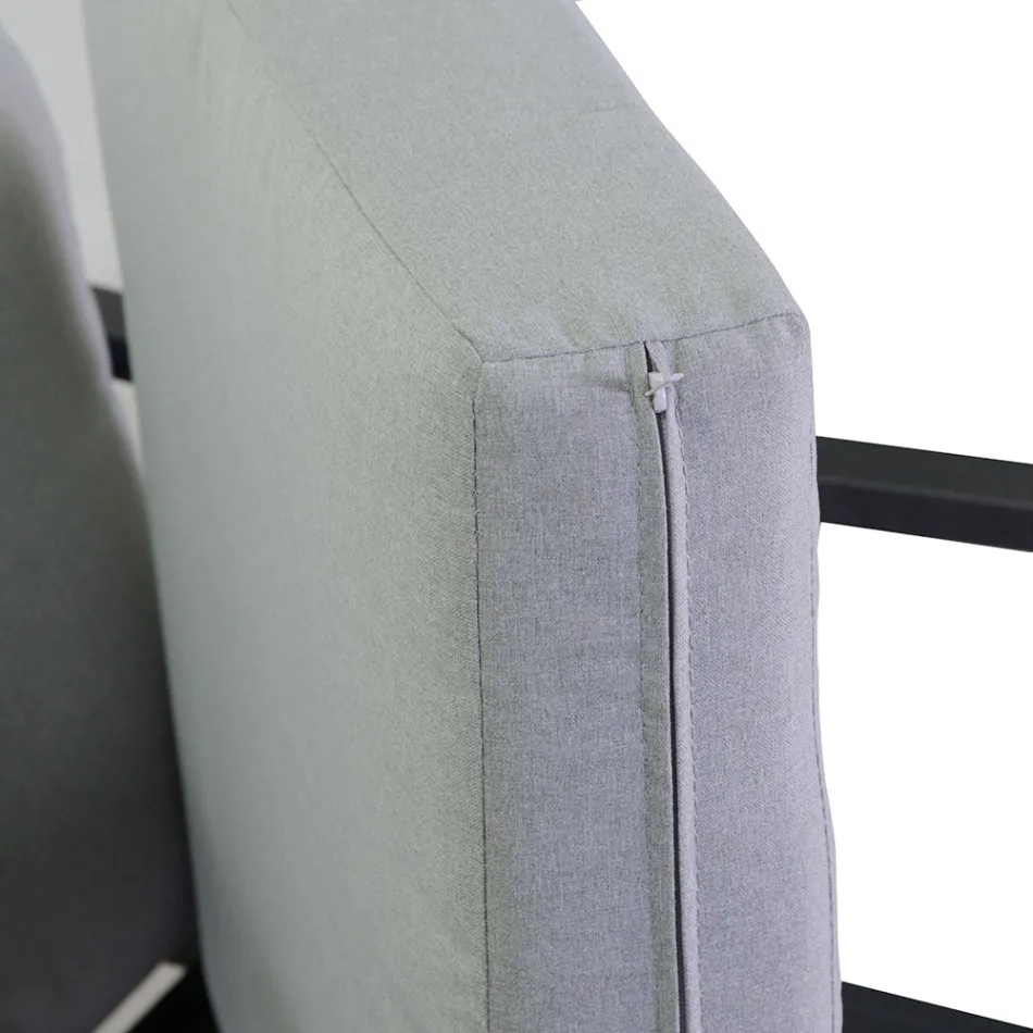 Salon z 1 sofą, 2 fotelami i 1 stolikiem kawowym - bilet Viadurini