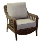 salon z 2 fotelami, 1 sofą i 1 stolikiem kawowym - parasol Viadurini