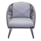 Pokój dzienny z 2 fotelami i stolikiem kawowym - walizka Viadurini