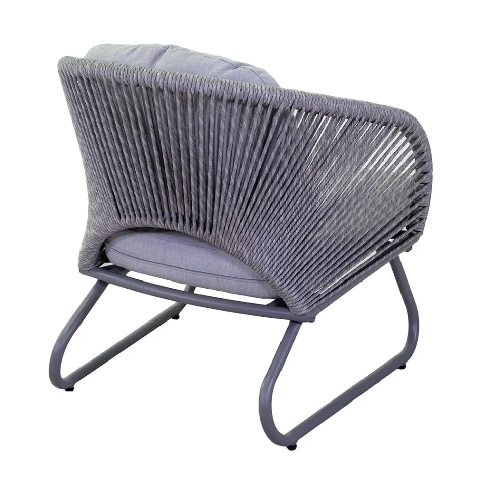 Pokój dzienny z 2 fotelami i stolikiem kawowym - walizka Viadurini