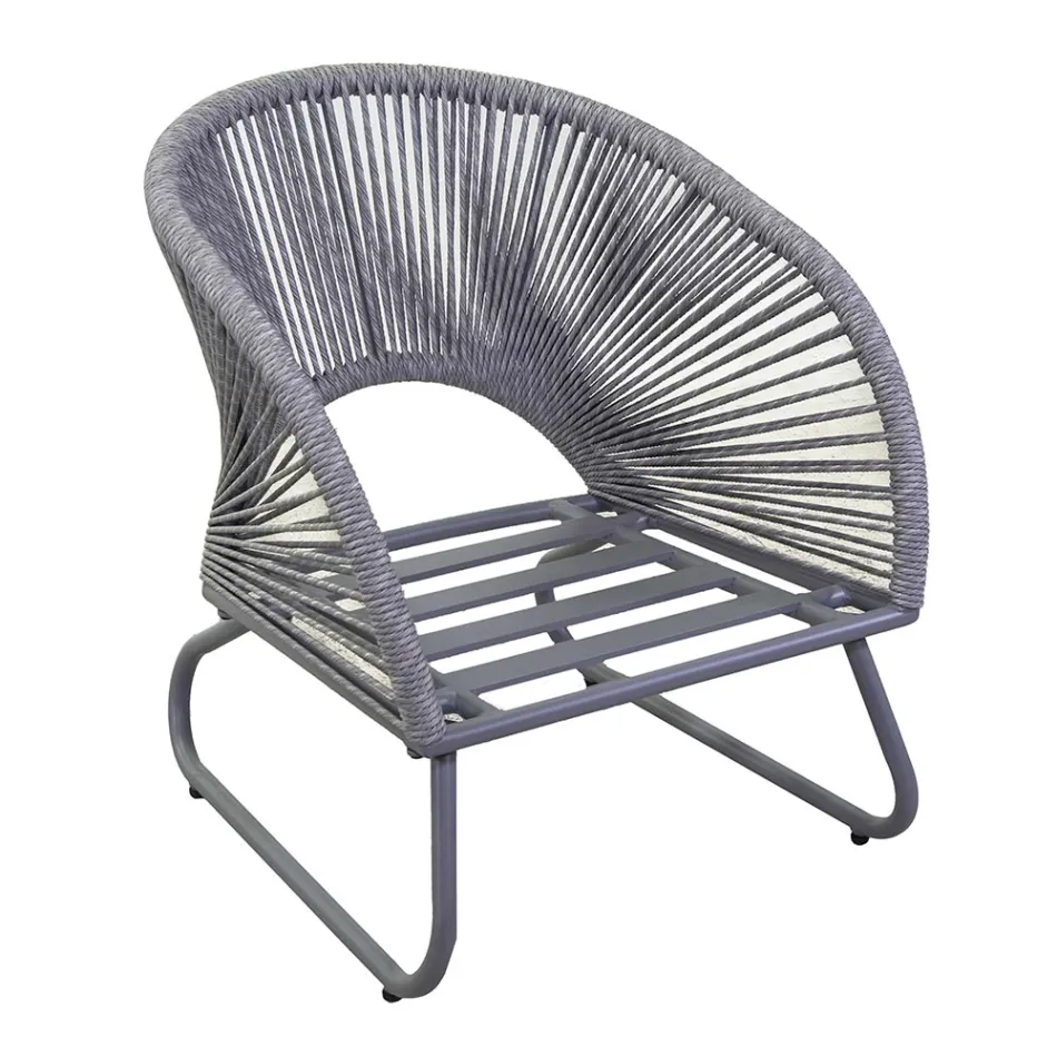 Pokój dzienny z 2 fotelami i stolikiem kawowym - walizka Viadurini