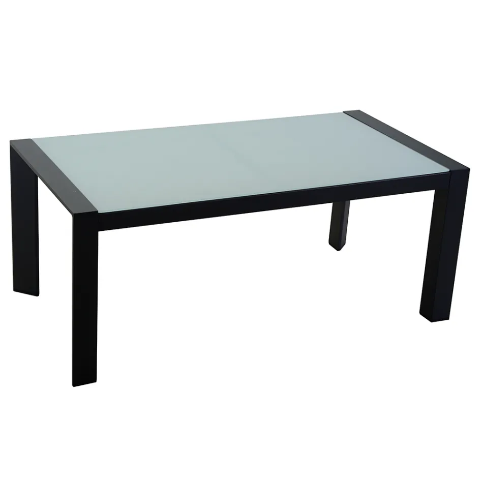 Salon składający się z sofy, stolika kawowego i foteli z podnóżkiem - Tablica ogłoszeń Viadurini