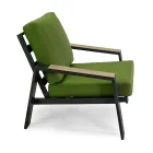 Salon zewnętrzny składający się z 1 sofy, 2 foteli i 1 stolika kawowego - Righello Viadurini