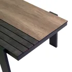 Salon zewnętrzny składający się z 1 sofy, 2 foteli i 1 stolika kawowego - Righello Viadurini