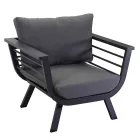 Salon zewnętrzny składający się z 2 foteli i 1 stolika kawowego - Righello Viadurini