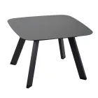 Salon zewnętrzny składający się z 2 foteli i 1 stolika kawowego - Righello Viadurini