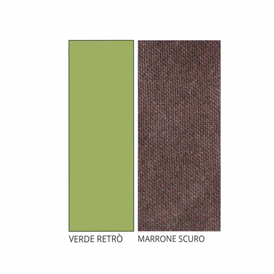 Salon na świeżym powietrzu z ręcznie wykonaną żelazną konstrukcją Made in Italy - Melinda Viadurini