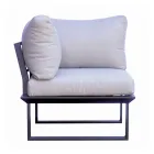 Salon ogrodowy składający się z 2 sof i centralnego stołu - Pippo Viadurini