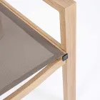 Salon ogrodowy z 1 sofą, 2 fotelami i 1 stolikiem kawowym - Plan Viadurini