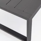 Salon ogrodowy z 1 sofą, 2 fotelami i 1 stolikiem kawowym - Plan Viadurini