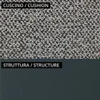 Salon ogrodowy z 1 sofą i 2 fotelami Made in Italy - Sadzarka Viadurini