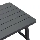 Salon ogrodowy z sofą i stolikiem kawowym z aluminium - Label Viadurini