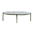 Czerwony lub zielony aluminiowy salon ogrodowy - Regalrise Viadurini