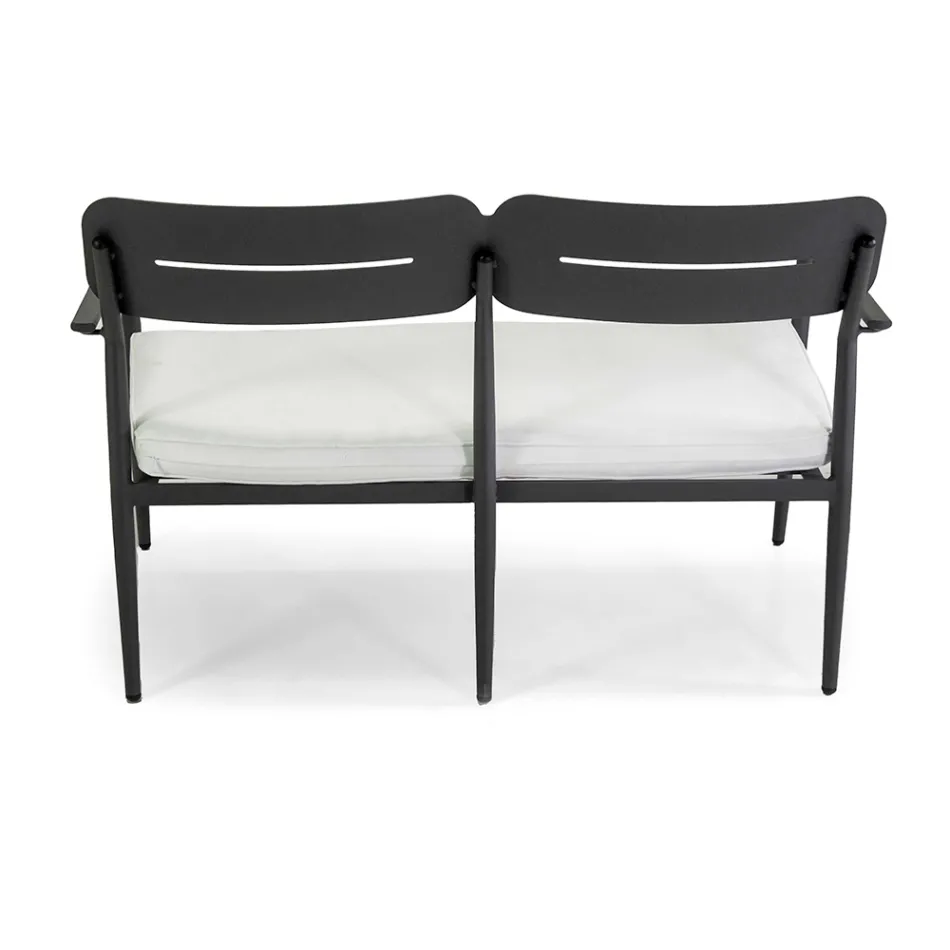 Salon ogrodowy wykonany z aluminium o różnych wykończeniach - pamiątka Viadurini