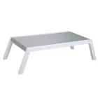 Salon ogrodowy wykonany z aluminium - pastele Viadurini