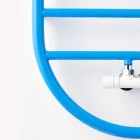 Podgrzewacz ręczników „Tutto Tondo Slim” ze stali Made in Italy - Gładki Viadurini