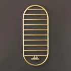 Podgrzewacz ręczników „Tutto Tondo Slim” ze stali Made in Italy - Gładki Viadurini