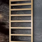 Elektryczny podgrzewacz do ręczników o prostych liniach ze stali Made in Italy - pistacjowy Viadurini