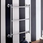 Grzejnik elektryczny chromowany design Gaia by Scirocco H Viadurini