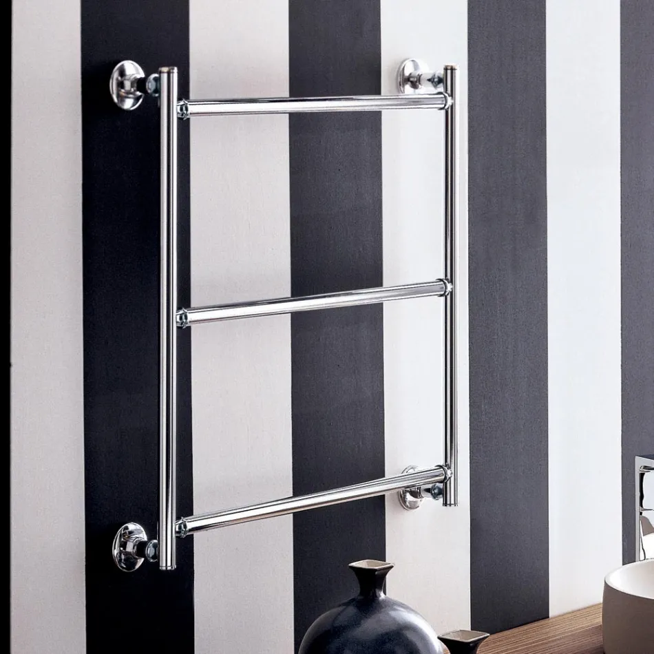 Grzejnik elektryczny chromowany design Gaia by Scirocco H Viadurini