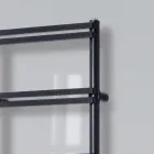 Hydrauliczny podgrzewacz do ręczników z kolektorami pionowymi Made in Italy - Imbir Viadurini