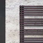 Hydrauliczny podgrzewacz do ręczników ze stali węglowej Made in Italy - Wiśnie Viadurini