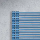 Podgrzewacz do ręczników ze stali węglowej z systemem mieszanym - Orzeszki ziemne Viadurini