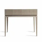 Nowoczesny design biurko z drewna orzechowego, W 105 x D 65 cm, Acario Viadurini