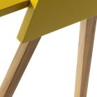 Zaprojektuj wielowarstwowe drewniane biurko Grilli Hemingway wykonane we Włoszech Viadurini